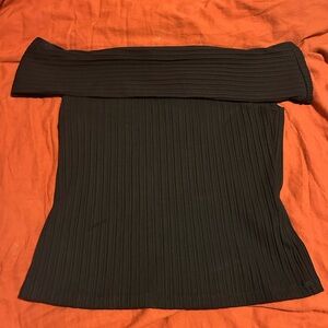 Madewell Ribbed Off-the-Shoulder Top